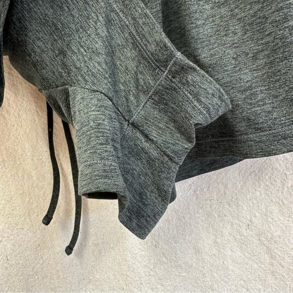 Girlfriend Collective Moon Gray Soft Jersey High Rise ReSet Swing Shorts - Picture 6 of 15